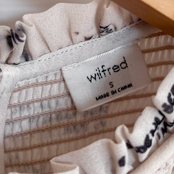 Aritzia - Wilfred - Cropped Blouse - S - Picture 9 of 9